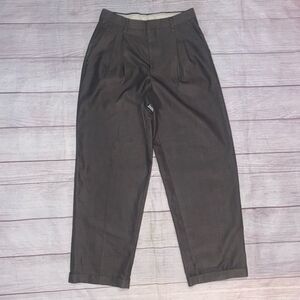 Class club youth boys 12 regular pleated cuffed dress pants grey